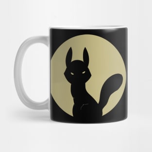 Loth Cat in Moon Mug